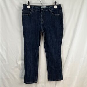 Liz Claiborne - Women’s Jeans - Med/Dark Blue - Size 12 PS